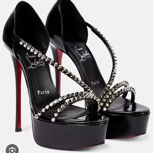 CHRISTIAN LOUBOUTIN
So Spike Alta 150 Platform Sandals In Black